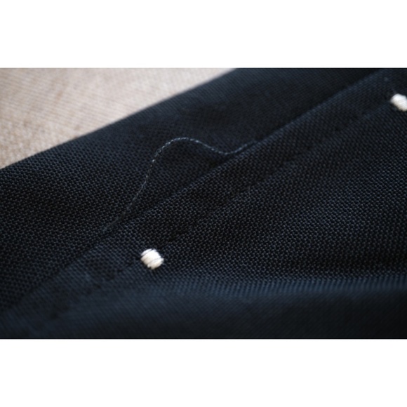 Yohji Yamamoto - 1980s Rayon Embroidered Pin Dot Workshop Shirt - Picture 13 of 16